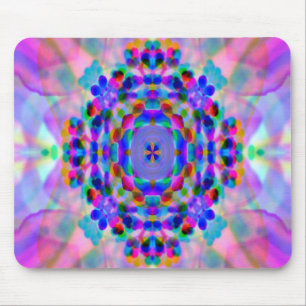 Rainbow Mandala.... Mouse Pad