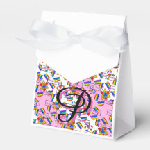 Rainbow Mandala Pride Monogram - Vibrant Geometric