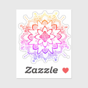 Rainbow Mandala Sticker