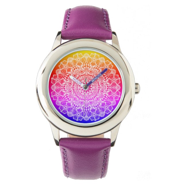 Rainbow Mandela Watch (Front)