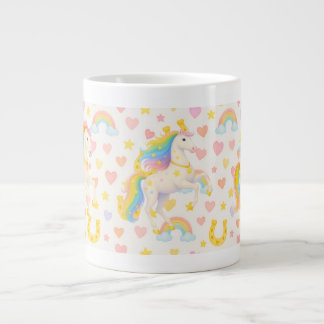 Rainbow Mane Horses Coffee Mug — Cooper & Cody