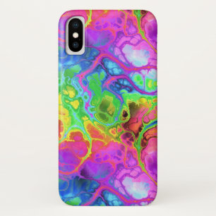Rainbow Marble iPhone X Case