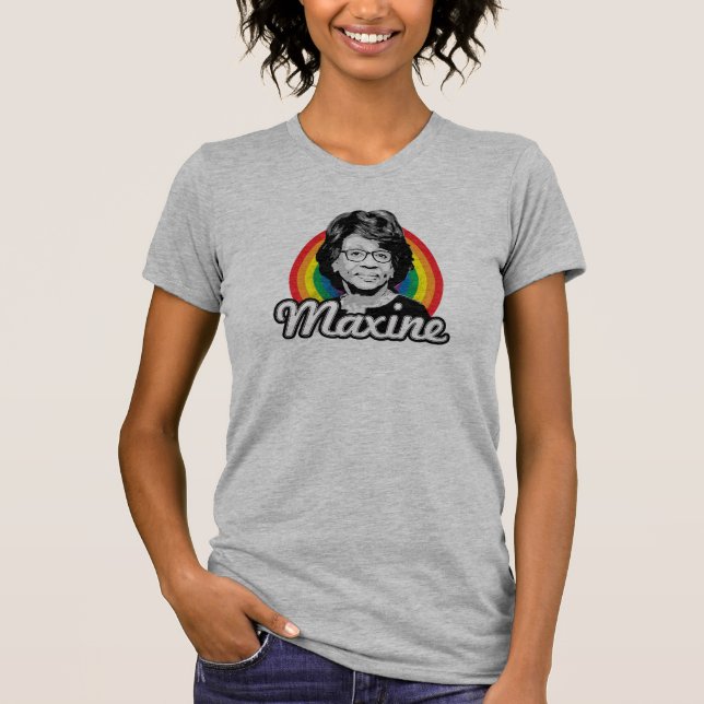 Rainbow Maxine Waters - T-Shirt (Front)