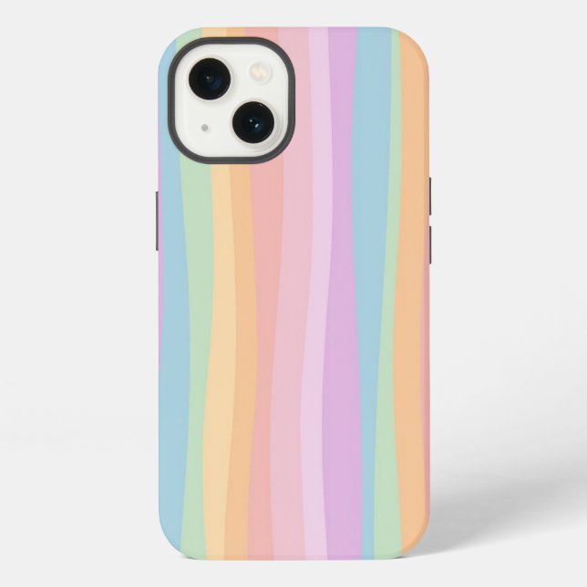 Rainbow Melt iPhone Case (Back)