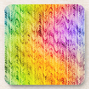 Rainbow Microwaves Coaster