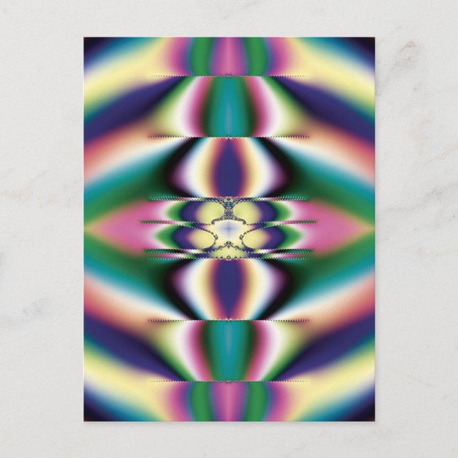 Rainbow Mirrors Postcard (Front)