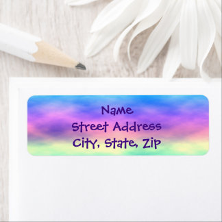 [Rainbow Mist] Colourful Return Address Size