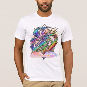 Rainbow Monkey King Hexa Crest T-Shirt