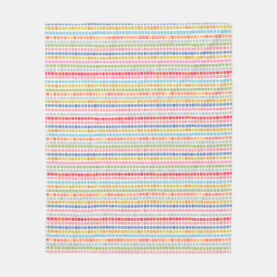 Rainbow mosaic blanket