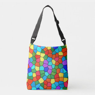Rainbow Mosaic tote bag