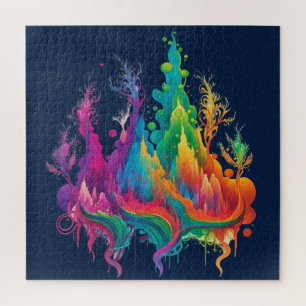 Rainbow Mountains Jigsaw Puzzle