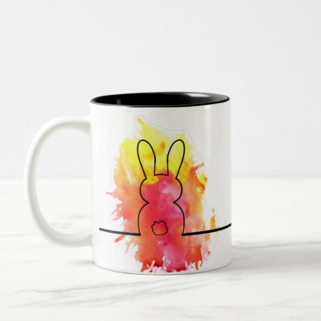 RAINBOW MUGS BUNNY (Left)