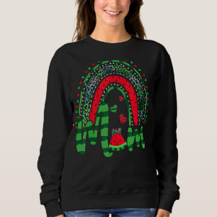 Rainbow Mum Watermelon Summer Fruit Mother's Day Sweatshirt