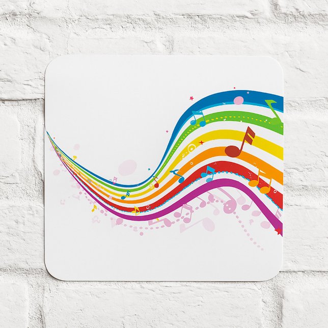 Rainbow Music Wave Stickers (Creator Uploaded)