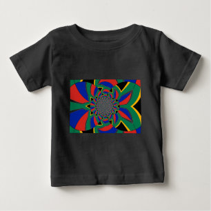 Rainbow Nation: Vibrant South Africa Art Print Baby T-Shirt