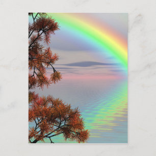 Rainbow Nature Postcard