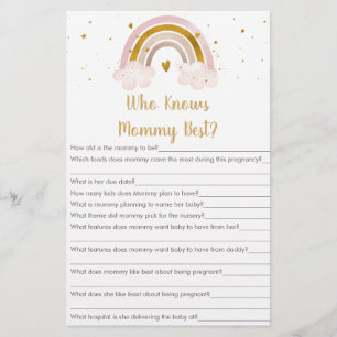 Rainbow Neutral Gold Who Knows Mummy Best Game