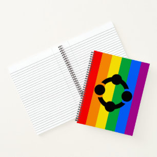 Rainbow Niche Pride Flag Notebook