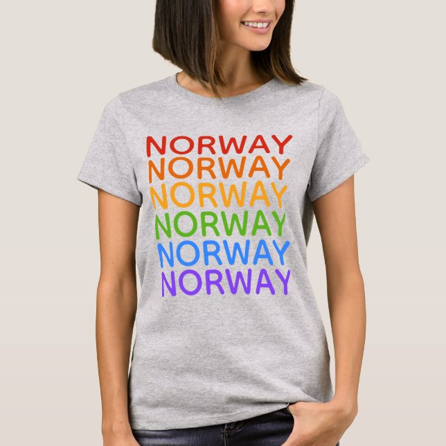 Rainbow Norway shirts & jackets (Front)