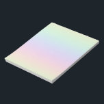 Rainbow Notepad<br><div class="desc">Features a rainbow gradient design to brighten your day.</div>