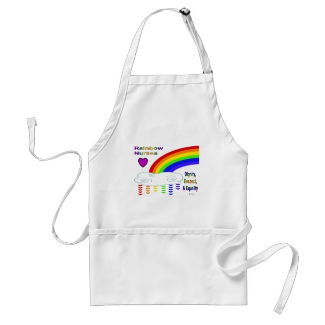 Rainbow Nurses Apron (Front)