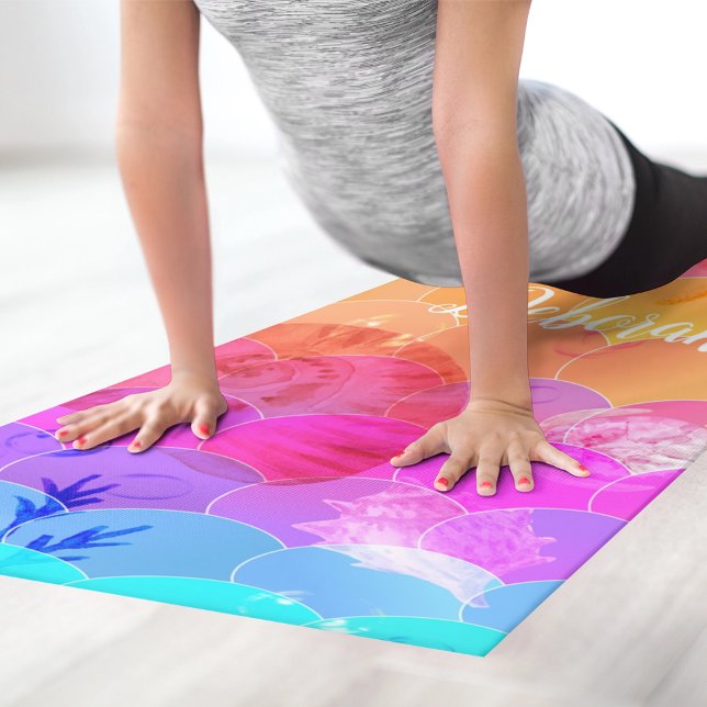 Rainbow Ocean Yoga Mat (Creator Uploaded)