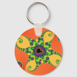 Rainbow Octopuses Keychain