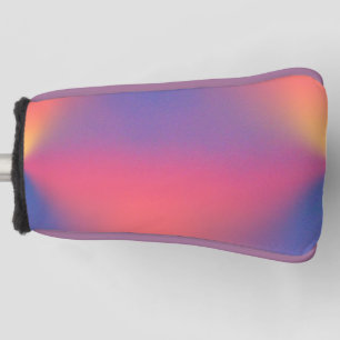 Rainbow of Colours Diamond Shapes Golf Head Cover