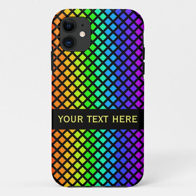 Rainbow of Diamonds custom iPhone 5 Case-Mate Case (Back)