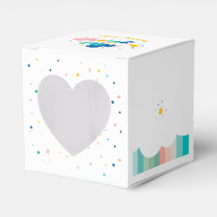 Rainbow of Fun Birthday Party Theme Favour Box