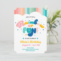 Rainbow of Fun Birthday Party Theme 