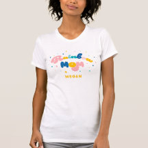 Rainbow of Fun Birthday Party Theme Mum's T-Shirt