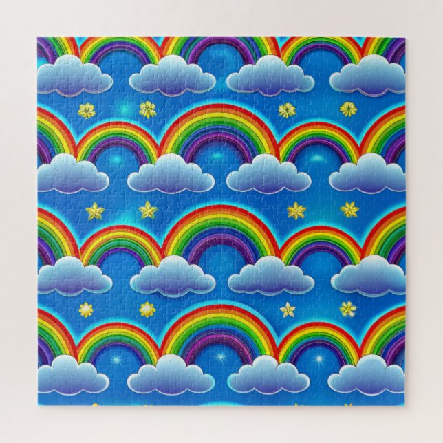 Rainbow of Hope - Cosy Baby Blanket Jigsaw Puzzle (Vertical)