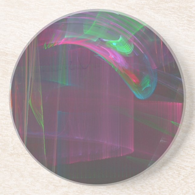 Rainbow of Music Coaster (Front)
