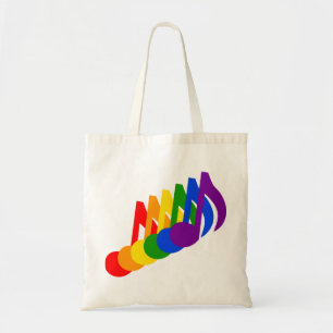 Rainbow of Musical Notes Tote Bag