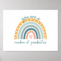 Rainbow of Possibilities - Pastel Positive Vibes