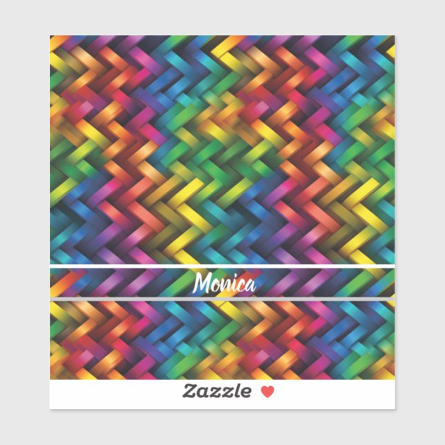 Rainbow of Vibrant Geometry (Sheet)