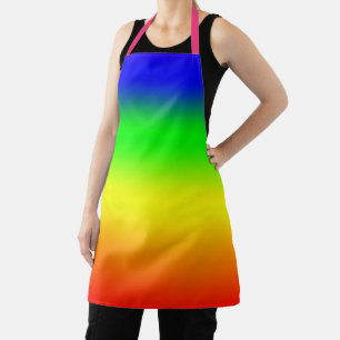 Rainbow Ombre Apron