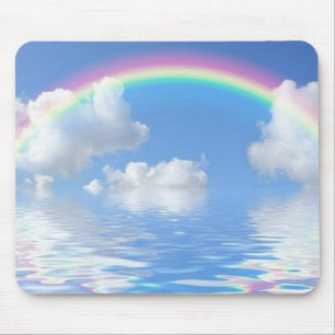 Rainbow on Water Mousepad