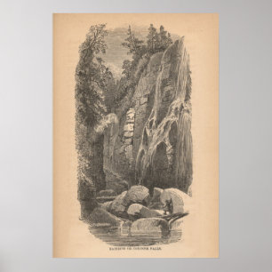 Rainbow or Corinne Falls Poster