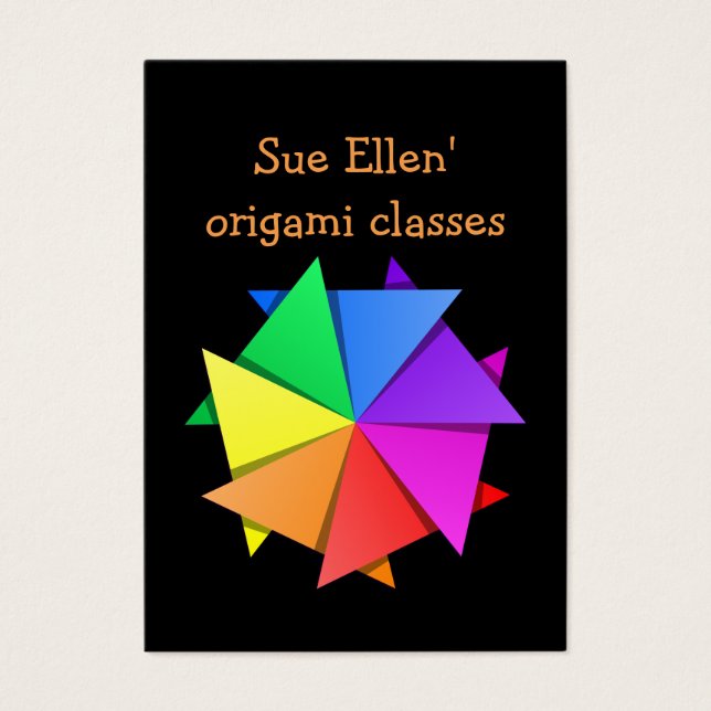 rainbow origami (Front)