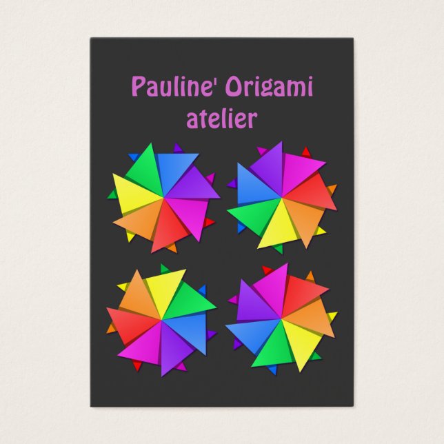 rainbow origami (Front)