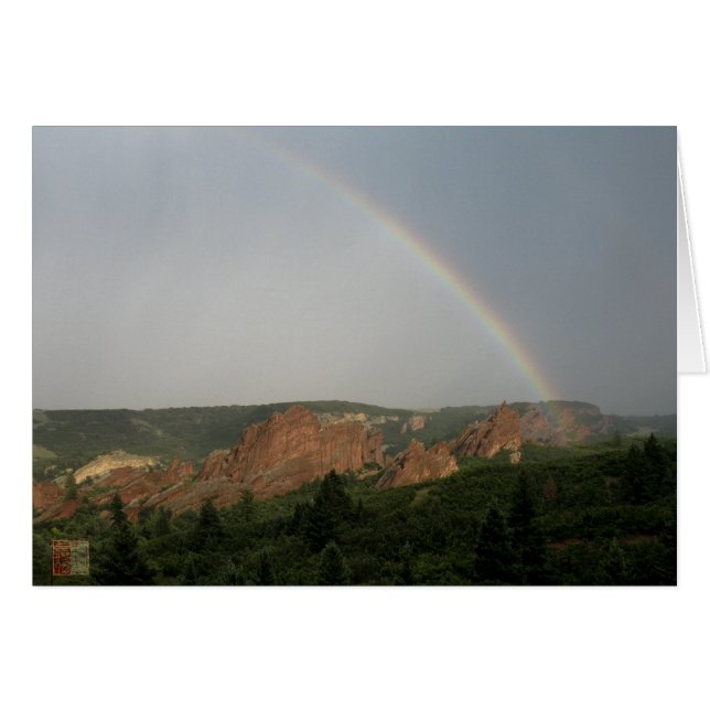 Rainbow over Hogbacks (Front Horizontal)