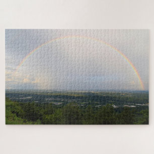 Rainbow Over the Tennessee Valley - Chattanooga Jigsaw Puzzle