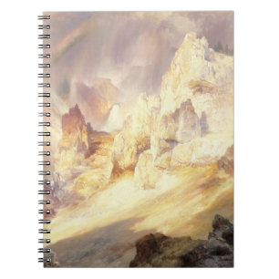 Rainbow Over Yellowstone, Moran 1900 Notebook