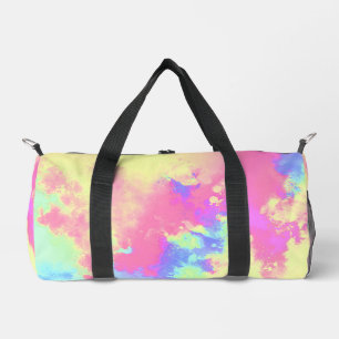 Rainbow Paint Splatter  Duffle Bag