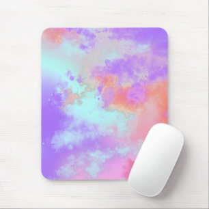 Rainbow Paint Splatter effect  Mouse Pad