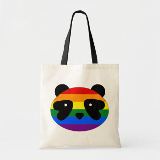 Rainbow Panda, LGBTQ Panda, Queer Panda- Pride Tote Bag