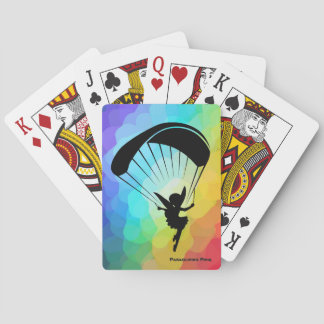 Rainbow Paragliding Pixie Cards