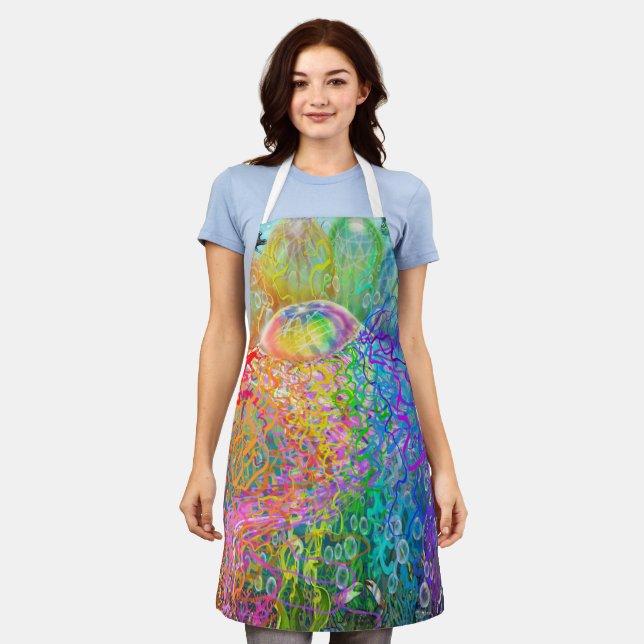 Rainbow Party Apron (Worn)
